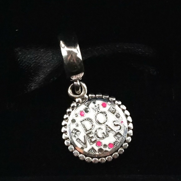 Pandora Las Vegas "DO VEGAS" Dangle Charm - Picture 1 of 3